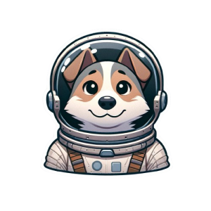 DALL_E_2023-12-30_18.05.31_-_A_simple__animation-style_colored_illustration_of_Laika__the_famous_space_dog__suitable_for_adults__designed_as_a_sticker_for_a_profile_picture._The_i-removebg-preview